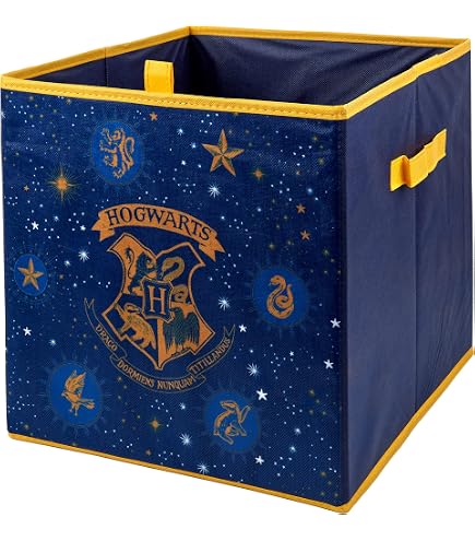 Panier De Rangement Pliable Harry Potter – 34x34x59 Cm, Motif Hibou Hedwig, En Polyester Rouge, Pour Chambre D'Enfant