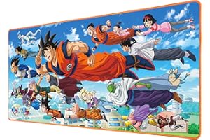 Subsonic - Tapis de Souris XXL Dragon Ball 90x40 cm - Tapis Bureau avec Base antidérapante, Tapis Gamer sous-Main - Licence Officielle