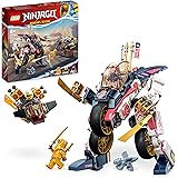 LEGO NINJAGO Moto-Mech Transformer di Sora, Set 2in1 con Action Figure Mech Trasformabile in Moto Giocattolo e 3 Minifigure, 