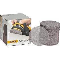Disque Abralon Mirka 77mm Mirka Abralon Disques Polissage 77mm Grain 500 - 20 Pièces - Pour Peinture, Bois Et Plastique Disques Ponçage Peinture