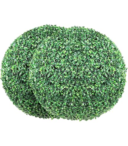 Cespuglio artificiale HHG-594, palla di bosso pianta decorativa palla