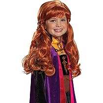 Peluca de Anna de Frozen para niña por 14,15 Peluca de Anna de Frozen para niña por 14,15