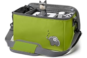 fantifant Musikbox Tasche für Tigerbox oder Toniebox Tasche für Box und Zubehör mit flexiblen Innenfächern I mit recyceltem PET