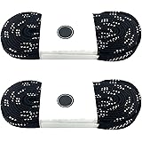 Silfrae 2 Pairs Waxed Skate Hockey Laces Multi-Size and Multi-Color Available