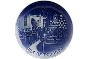 BING & GRONDAHL ROYAL COPENHAGEN BING&GRONDAHL PIATTO DI NATALE 1968 ORIGINALE PORCELLANA PRIMA SCELTA