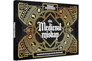History Mysteries The Medieval Mishap Immersive Puzzle Game Perfect for Family Game Night, Solo Players or Party Groups. Escape Room with Online Play. 1 to 5 Players, Ages 8+
