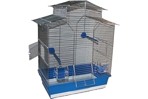 INTER-ZOO PET PRODUCTS Vogelkäfig Iza II Zinc P011, Vogelheim für Sittiche