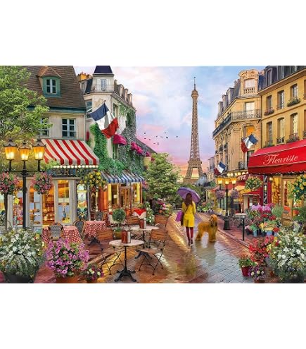 La Tour Eiffel-Puzzles - Puzzle de 1000 pièces