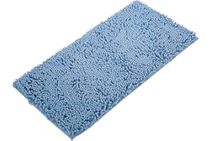 AIREE FAIREE Tappeto Bagno - Ciniglia e schiuma - Super morbido, lavabile, antiscivolo - Tappeti bagno