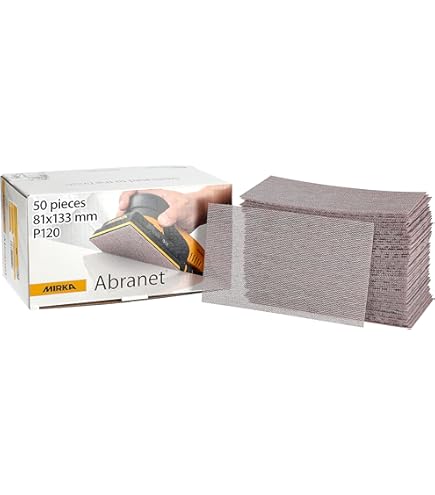 Carta Vetro Mirka Goldflex P1000 MIRKA Šlifavimo Popierius Su Porolonu GOLDFLEX SOFT 115 X 125 Mm Carta Abrasiva