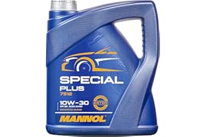 MANNOL Huile moteur SPECIAL PLUS 10W-30 Huile en partie synthétique Huile ACEA A3/B3 API SN 4 L