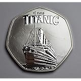 The Commemorative Coin Company RMS Titanic Silver Commemorative. White Star Line, Ocean Liner, Olympic Class, Sinking, 1912