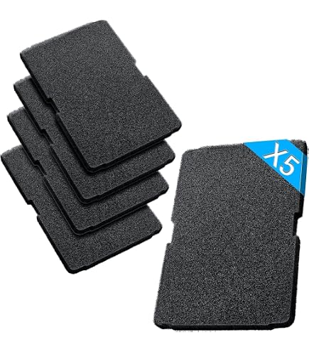 Filtres Pour Sèche-linge Beko/Grundig - Lot De 8 - 240x155x11 Mm - Référence 2964840100 - Éponge Lavable