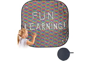 ODOXIA Pared sensorial de tela de lentejuelas | Tela de lentejuelas reversible para niños | Mural sensorial de tela de lentejuelas | Tela de lentejuelas reversibles | Panel mural sensorial