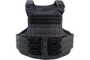 Zentauron Schutzweste Thor Schutzwestenhülle für SK1 u. SK4 Ballistik mit Molle-System für weitere Taktische Ausrüstung