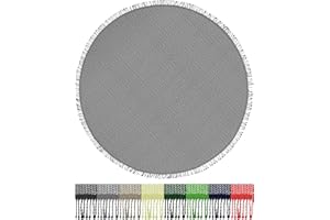 Brandsseller Outdoor Tablecloth Weatherproof and Non-Slip - Garden Camping Balcony Round Ø 160 cm Light Grey