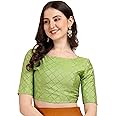 OOMPH! Jacquard Readymade Women Fitted Blouse - Crosssquare