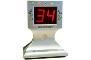 Thomas & Anca Club Supplies Ltd Disco Bingo Bingo Machine Music & Lights 1-75 & 1-90 for home and party use Bingo Battery Operated