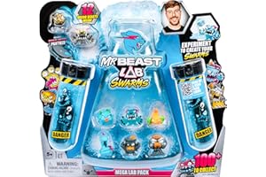 MrBeast Lab 24714 MrBeast, Mega Lab Pack, 12 Inside, Experiment to Mutate Your Swarms, Mix, Shake, Create