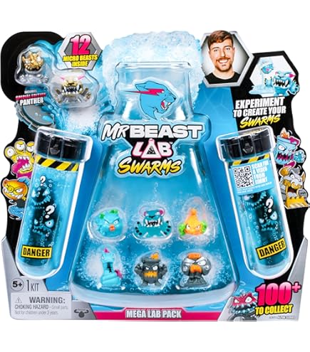 Buy MrBeast Lab Swarms Mega Lab 12 Pk Hard Boiled - Experiment by