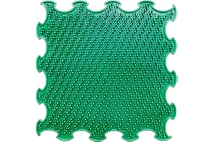 ‎ORTOTO ORTOTO Einzelne sensorische Massagematte, Puzzlematte, orthopädisch, manuelle Massagematte (Gras, Dunkelgrün)