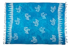 Ciffre Ca 60 Modelle Sarong Pareo Wickelrock Strandtuch Tuch Wickeltuch Handtuch Bunte Sommer Muster Set Gratis Schnalle Schließe