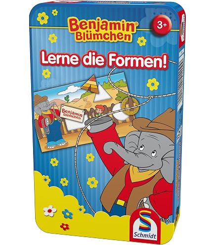 Schmidt Spiele 40589 Gioco Da Tavolo Benjamin Blümchen – Cooperativo, Da 2 A 4 Giocatori, 3+ Anni - 3