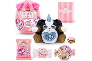 Rainbocorns Puppycorn Scent Surprise, Shepherd, by ZURU Surprise Unboxing Soft Toy, Scented Puppy Plush for Girls (Shepherd)