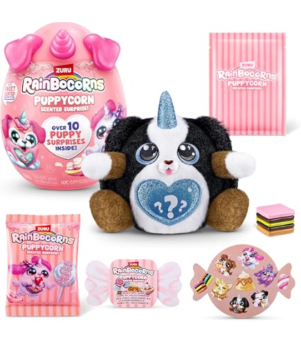 Bizak Bunnycorn Surprise – Uovo Sorpresa Con Coniglietti Rainbowcorn – 6 Diversi Da Collezionare