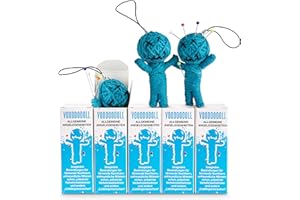 Voodoo Puppe Allgemeine Angelegenheiten 5er-Pack Voodoo Doll to go Voodoo-Doll imaginäre Strafen für unfreundliche Menschen und andere "Lieblingsmenschen" Geschenk im Karton 5 x PRYM Stecknadel
