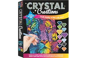 Curious Universe Crystal Creations Neon Tiger KIt | Diamond Painting for Adults | Arts and Crafts Gifts | Animal Crafting for Teenagers