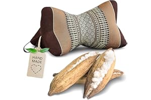 ‎LIVASIA Livasia Ergonomic Neck Support Pillow Bone Pillow Kapok Neck Roll Neck Pillow