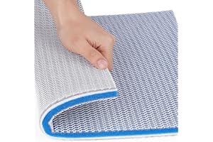 Borlech Aquarium Filter Media Sponge Pad, Multi-Layer Foam Filter Floss for Fish Tank Filters Accessories (40 x 30 x 1.5 cm)