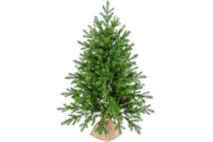 EveXmas - Altair - 95 cm - wysokiej jakości sztuczna choinka - łatwy montaż, przepiękne czubki choinki ze 100% PE - bardzo naturalnie wyglądające drzewko