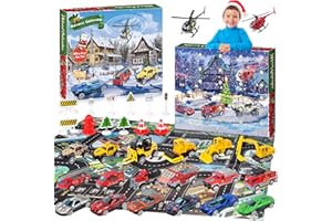 Joozmui Juguetes Niños 2 3 4 5 6 7 8 Años, Calendario de Adviento 2023, Regalo para Niños de 2-8 Años, Juguete de Coche, Pequeño Regalo para Niños, Regalo para Niñas 2-8 Años