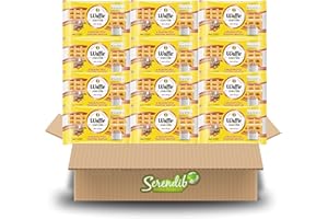 SERENDIB Waffle Amour TOASTING WAFFLES | 8 Belgian style toasting waffles 4X2 Packs in one Packet | Belgium Breakfast Treat | (12 Packets)