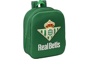 Safta REAL BETIS BALOMPIÉ 3D - Material Escolar, Ideal para Niños de Diferentes Edades, Cómoda y Versátil, Calidad y Resistencia