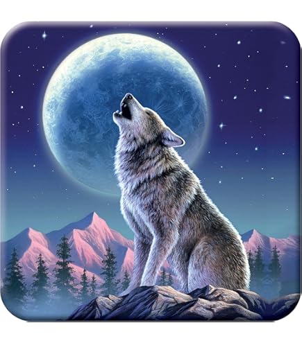 3D LiveLife Sous Verre En Liège - Poisson Clown De Deluxebase. Dessous De Verre Lenticulaire 3D Océan. Antidérapant Avec Illustrations Originales Sous Licence De L'Artiste Renommé David Penfound