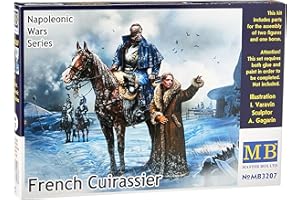 MASTER BOX Masterbox Cuirassier français à l'échelle 1:32, Figurine de la série Napoleonic Wars (Multicolore)
