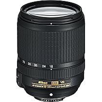 Nikon AF-S DX 18-140mm f/3.5-5.6G ED VR Lens - Black: Amazon.co.uk