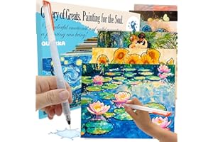 QUOKKA 10 sztuk malarstwa wodnego demencja dla seniorów - galeria mistrzów - produkty z chorobą Alzheimera dla osób starszych - zajęcia dla osób z demencją - rzemiosło dla seniorów