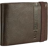 Men's Leather Wallet - Men's Leather Wallet with Inner Purse and T