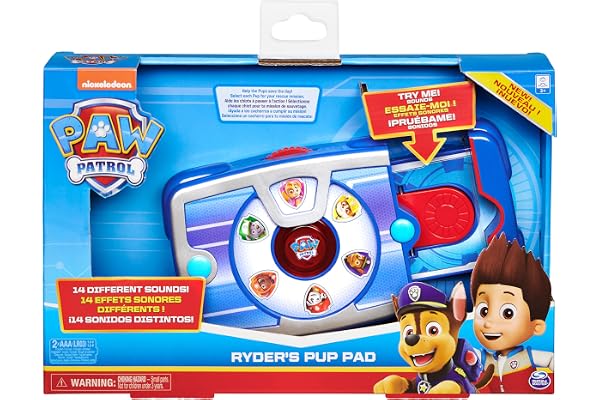 Paw Patrol - Pup Pad interactif de Ryder avec 14 Sons