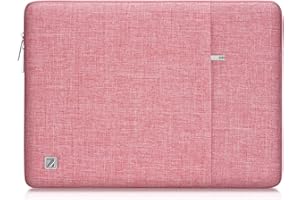 NIDOO 12.5-13 Pouces Housse Pochette de Protection Ordinateur Portable Sacoche Imperméable pour 12.9" iPad Pro 2016 2017/13.3" MacBook Pro /13.5" Surface Laptop 2 3/14" MateBook 14 2020, Rouge
