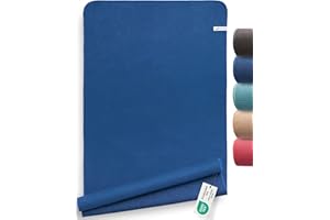 Fit-Flip Toalla Antideslizante Yoga con Tacos de Silicona - Cubierta higiénica para esterillas - Toalla de Yoga de Microfibra de Secado rápido para Deporte y Fitness - Toallas de Pilates