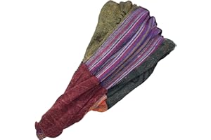 Gheri Cotton Elastic Hippie Bohemian Bandana Headband Patchwork Stonewashed