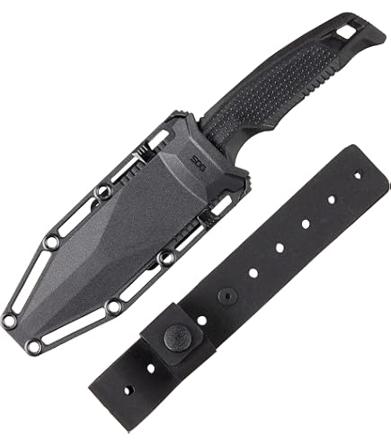 SOG Trident AT Klappmesser – D2 Stahlklinge 9,5 Cm, AT-XR-Verriegelung, Mit Schnurschneider & Glasbrecher