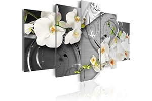 CUADROS B&D XXL murando Cuadro en Lienzo Impresión de 5 Piezas Material Tejido no Tejido Impresión Artística Imagen Gráfica Decoracion de Pared