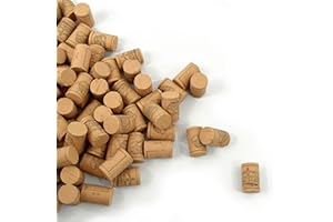 Duhalle Set de 100 Bouchons en liège Colmatés en Liège - 38 x 24 mm