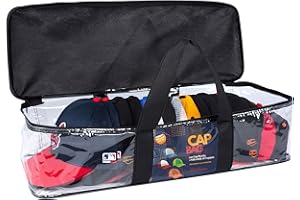Cap Buddy Cap Bag Cap Storage Cap mieści do 20 czapek baseballowych
